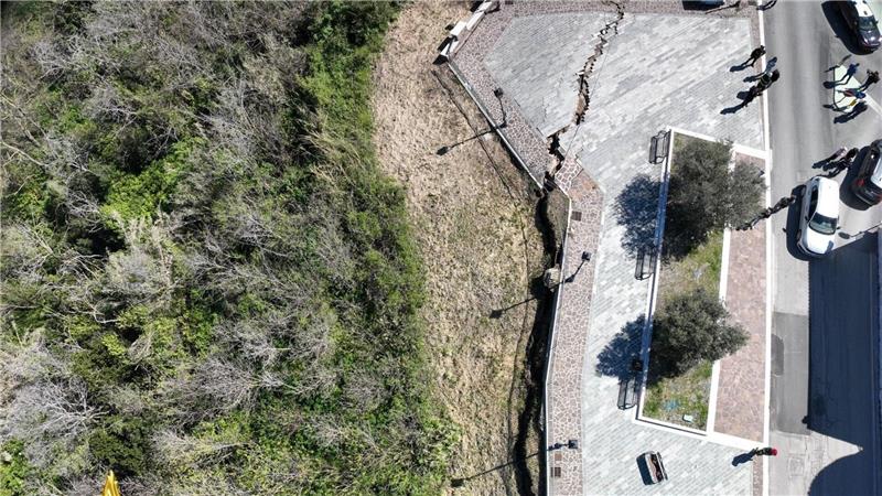 Betroffen von dem Erdrutsch sind wichtige Verkehrsverbindungen in Molise.