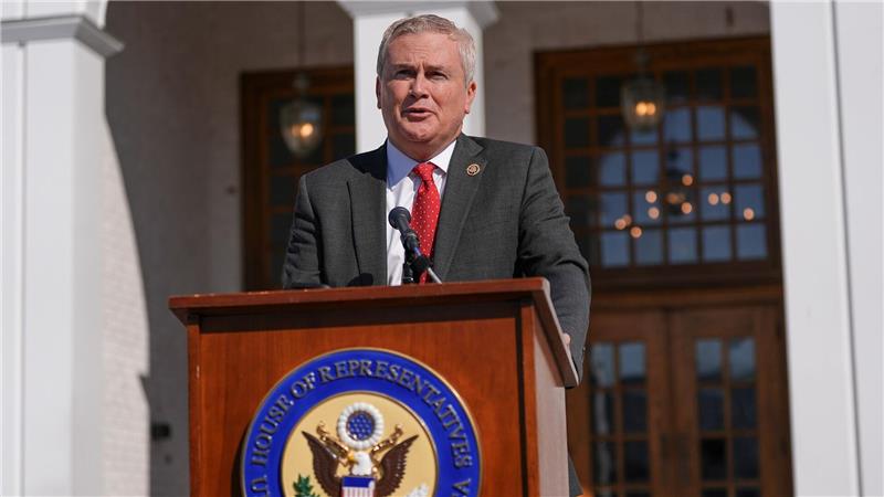 Bezeichnet die Befragung von Ex-US-Präsident Bill Clinton als „produktiv“ - der Abgeordnete James Comer. 