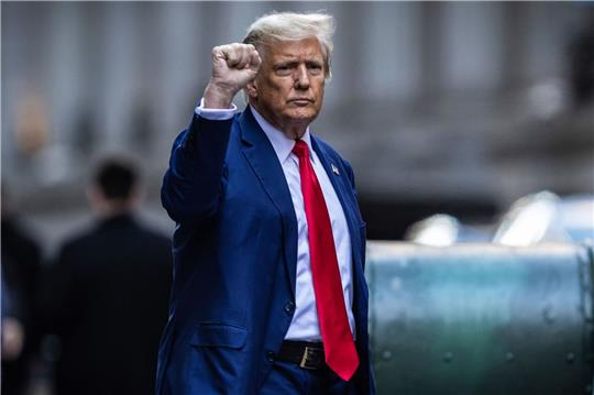 Bezeichnet sich abermals als «unschuldigen Mann»: Donald Trump.