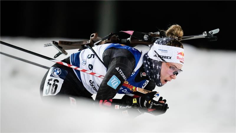Biathletin Selina Grotian sieht sich gut für Olympia vorbereitet. (Archivbild)