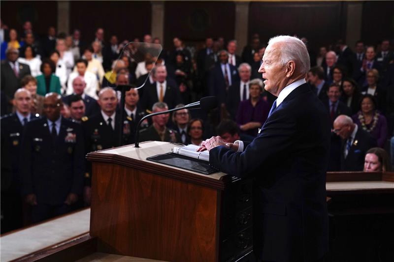 Biden hat in seiner Ansprache auch dazu aufgerufen, die Demokratie in den USA mit aller Kraft zu verteidigen.