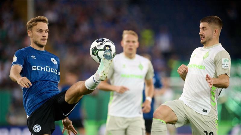 Bielefeld und Bremen lieferten sich eine umkämpfte Partie. 