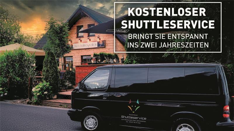 Mit dem Shuttle zum Dinner Mit dem Shuttle zum Dinner