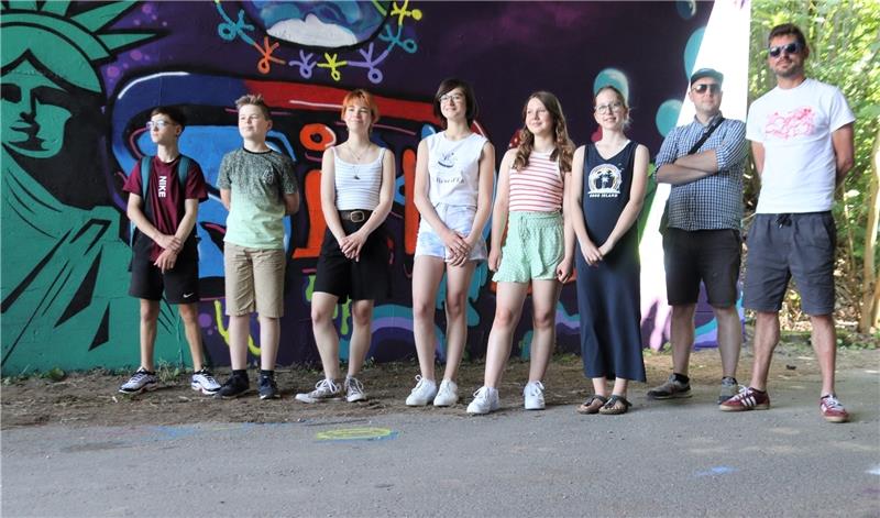 Graffiti-Projekt: Kein typischer Tunnelblick mehr in Neuekrug