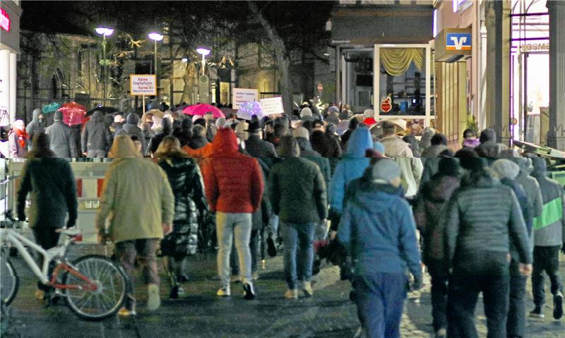 Montagsdemonstrationen: 20 Maskenmuffel müssen mit Bußgeld rechnen