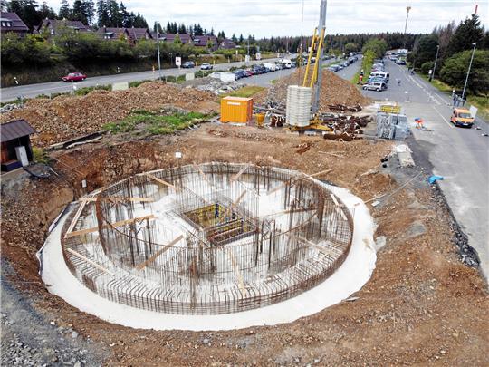 Wahrzeichen für Torfhaus: Turm mit Erlebnisrutsche