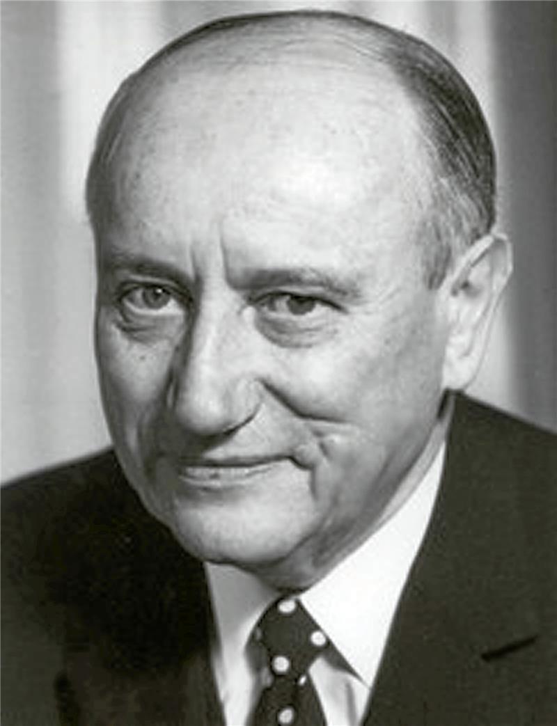 Georg Diederichs – der erste GroKo-Chef