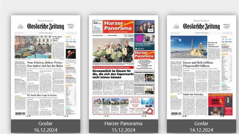 Technische Probleme beim GZ-E-Paper