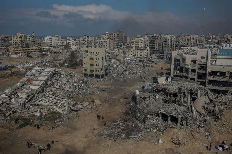Hamas: 107 Palästinenser binnen 24 Stunden getötet Bild der Verwüstung: Türme, Hotel und eine Moschee in Trümmern.