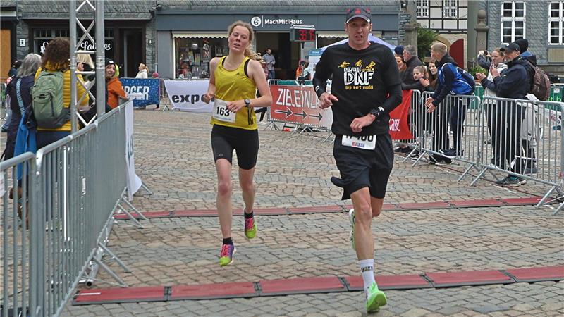 Der Tag der Rekorde Birte Friedrichs gewinnt über die lange Distanz bei den Frauen.