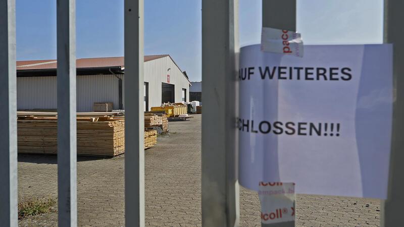 Bis auf Weiteres geschlossen? Am Ende öffnet Holz-Heinemann seine Tore gar nicht mehr. Foto: Epping