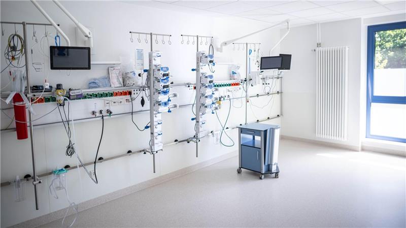 Fünf Pandemie-Stationen in Bremer Krankenhäusern Bis zu 170 infektiöse Patientinnen und Patienten können hier behandelt werden.