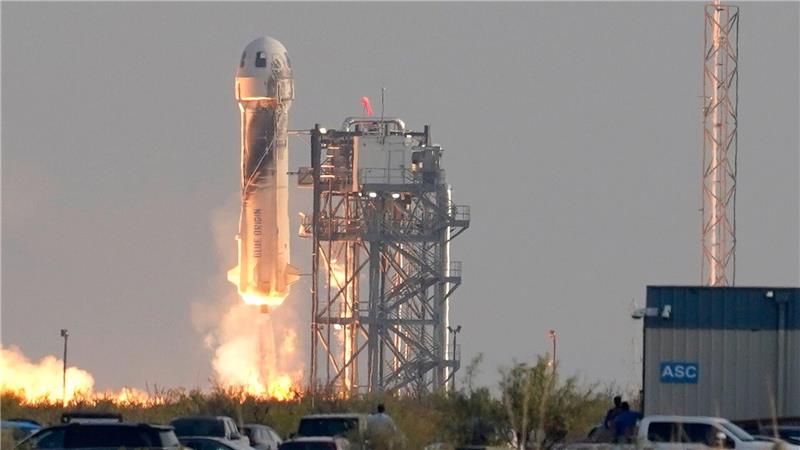 Bis zu 3.600 Kilometer pro Stunde schnell wurde die Rakete am Montag. (Archivbild)