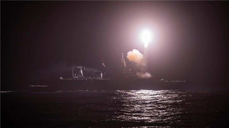 Marine trainiert in Norwegen für den Ernstfall Bis zu 54 Flugkörper sollen bei der Übung abgefeuert werden.