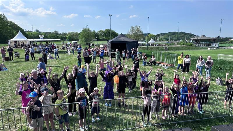 Bislang ist es im Sportpark noch nicht so voll. Die meisten Bad Harzburger komme...