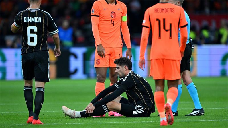 Bitter: Zuerst erwischt es Musiala, dann Havertz. 