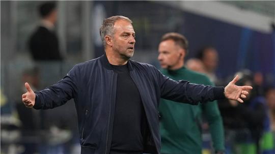 Bitterers Aus: Hansi Flick verpasst das Finale.