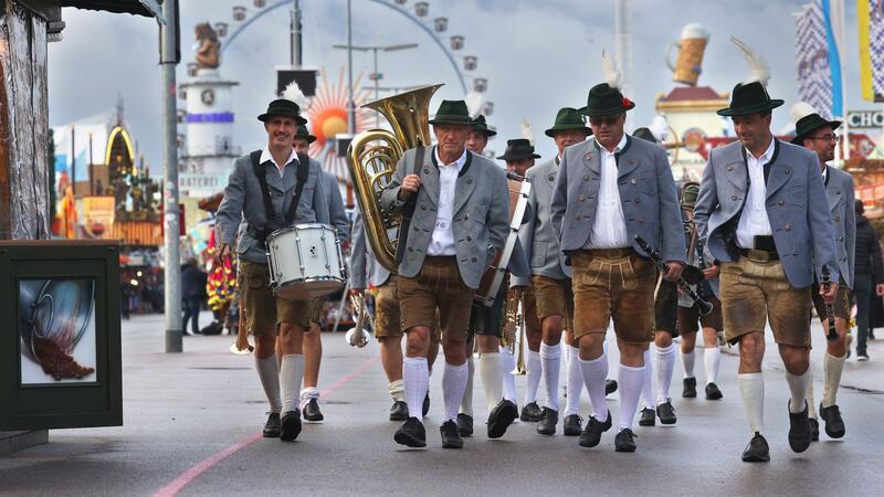 Blaskapelle in echter Tracht. (Archivbild)