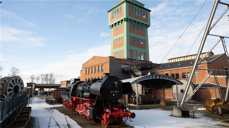 Blick auf das Museum „Kohlewelt“ in Oelsnitz bei Chemnitz. Hier wurde Bilanz über das Kulturhauptstadtjahr 2025  gezogen. 