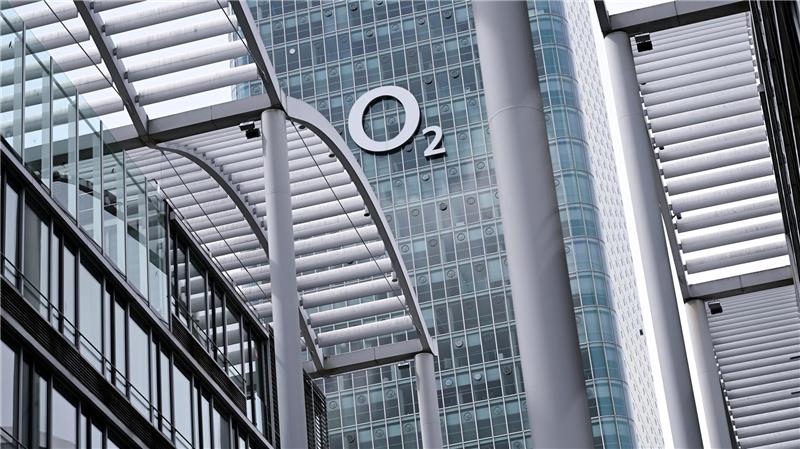 Blick auf die O2-Zentrale in München. 