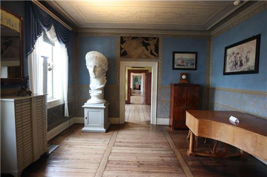 Blick in die Räume des Goethe Hauses in Weimar.