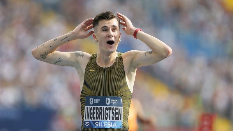 Blieb mehr als drei Sekunden unter dem alten 3000-Meter-Weltrekord: Jakob Ingebrigtsen.