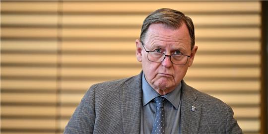 Bodo Ramelow (Die Linke), Ministerpräsident von Thüringen, kritisiert nach Attacken gegen ihn die CDU für ihren Umgang mit Ex-Verfassungsschutzpräsident Hans-Georg Maaßen.