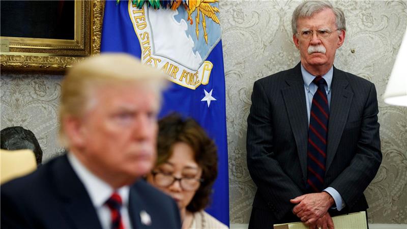 Prominenter Trump-Kritiker John Bolton angeklagt Bolton veröffentlichte 2020 ein Enthüllungsbuch, in dem er ein vernichtendes Bild von Trump zeichnete. (Archivbild)