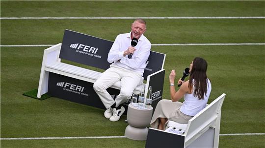 Boris Becker hat 40. Jubiläum seines ersten Wimbledon-Triumphs