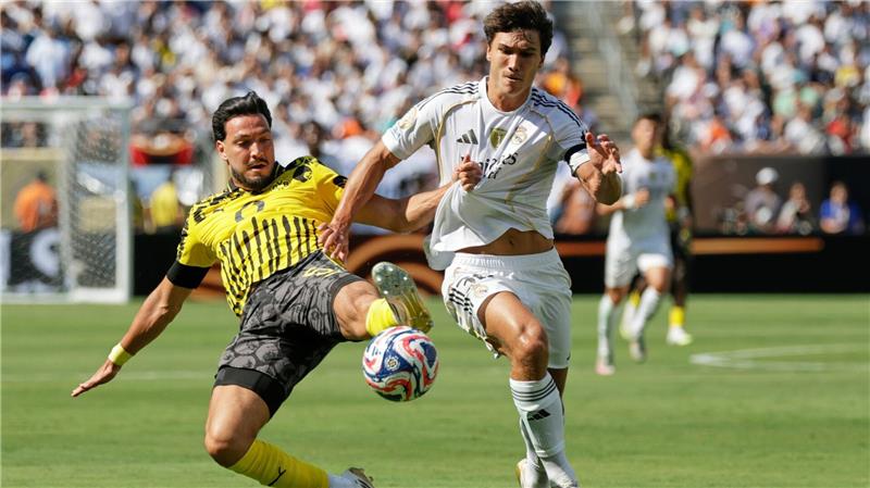 BVB-Aus im Viertelfinale trotz späten Comebacks gegen Real Borussia Dortmund mühte sich gegen Real vergeblich.