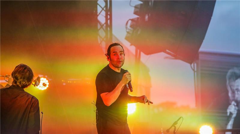 Bosse beim zweiten Abend der Yellow-Jockey-Konzerte