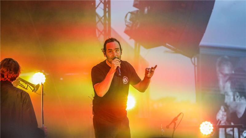 Bosse beim zweiten Abend der Yellow-Jockey-Konzerte