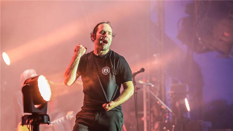 Bosse beim zweiten Abend der Yellow-Jockey-Konzerte