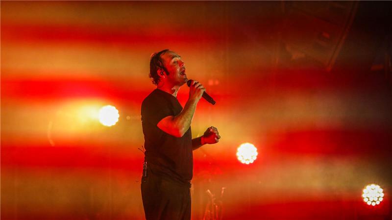 Bosse beim zweiten Abend der Yellow-Jockey-Konzerte