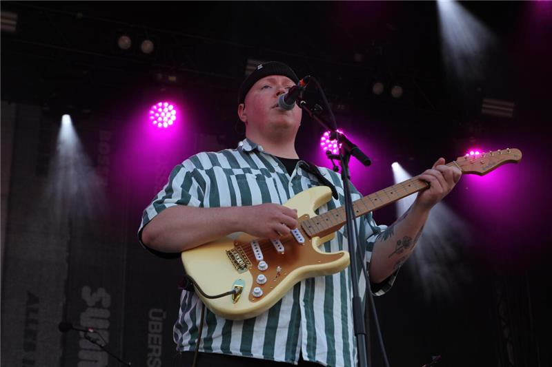 Bosse und Siggi beim zweiten Konzert des Yellow-Jockey-Festivals