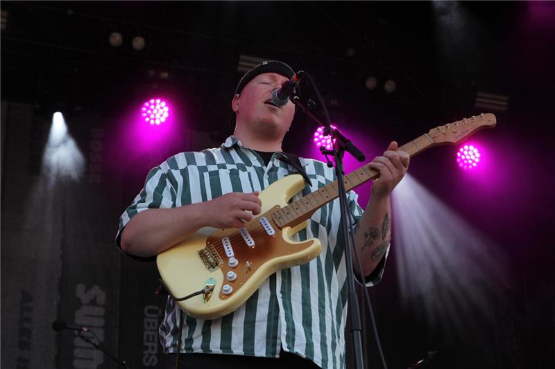 Bosse und Siggi beim zweiten Konzert des Yellow-Jockey-Festivals