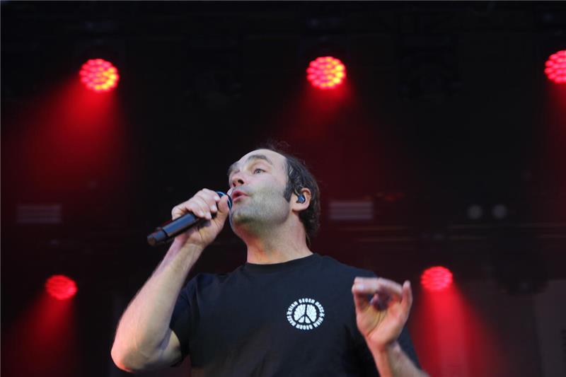 Bosse und Siggi beim zweiten Konzert des Yellow-Jockey-Festivals