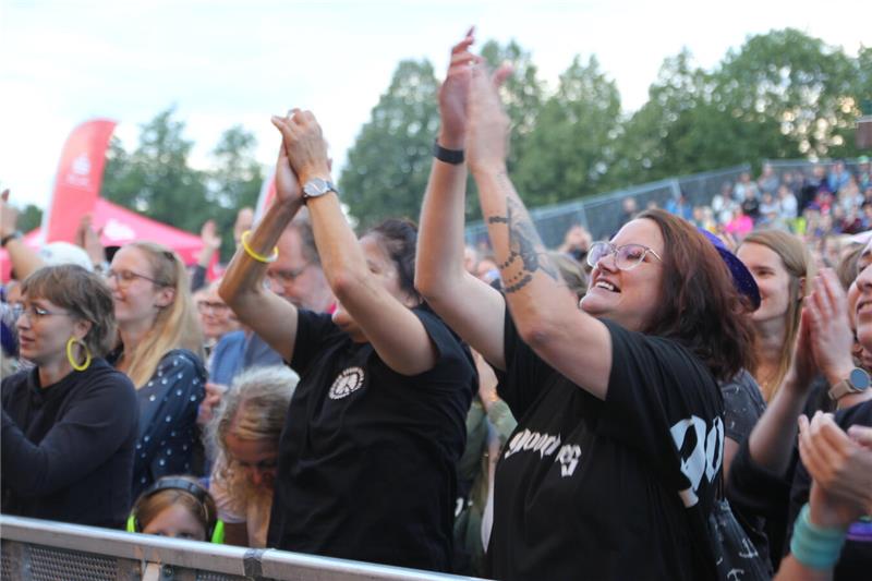 Bosse und Siggi beim zweiten Konzert des Yellow-Jockey-Festivals