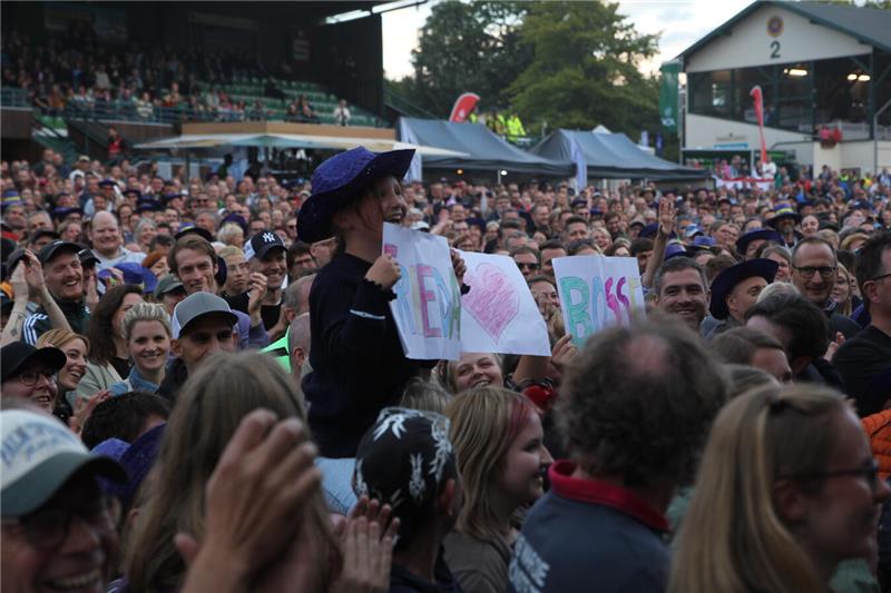 Bosse und Siggi beim zweiten Konzert des Yellow-Jockey-Festivals