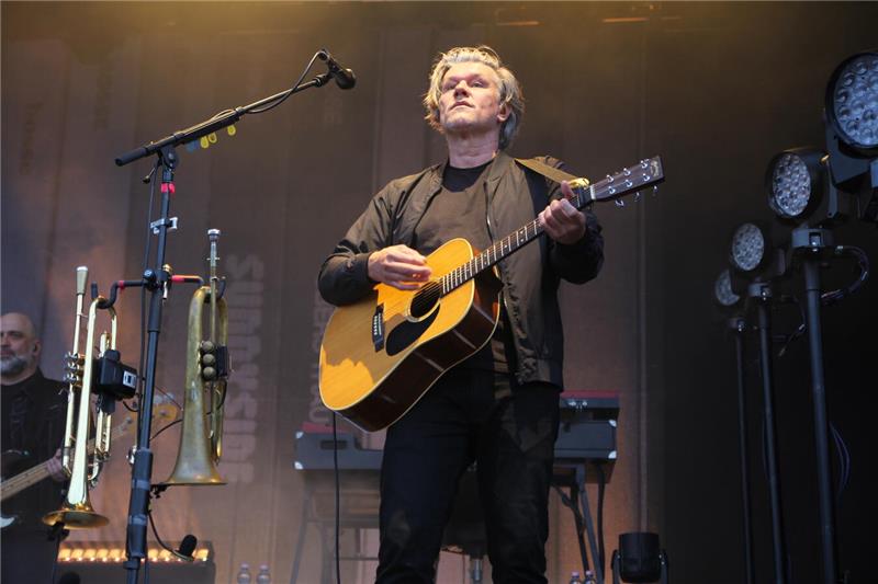 Bosse und Siggi beim zweiten Konzert des Yellow-Jockey-Festivals