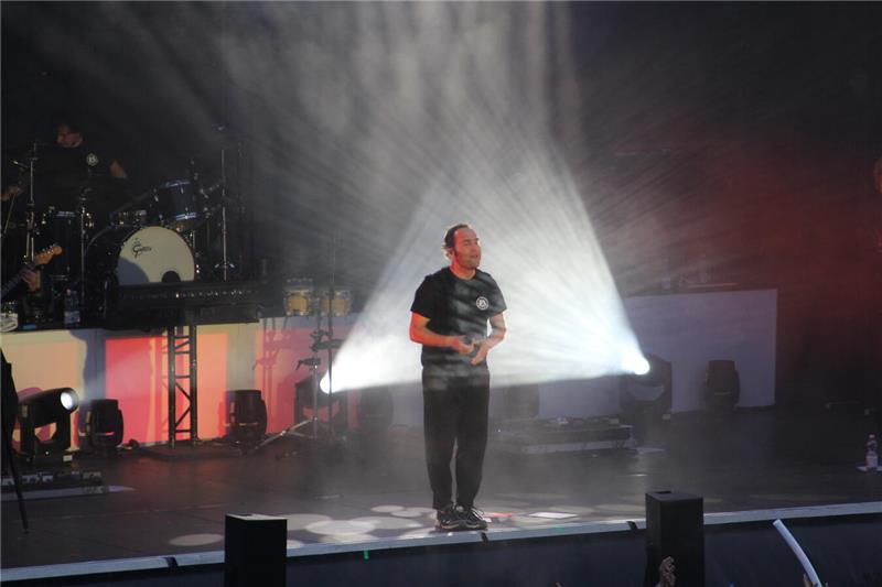 Bosse und Siggi beim zweiten Konzert des Yellow-Jockey-Festivals