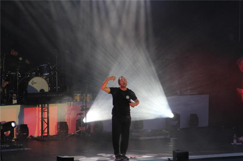 Bosse und Siggi beim zweiten Konzert des Yellow-Jockey-Festivals