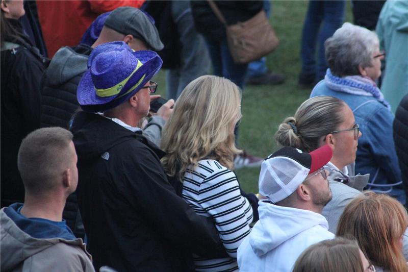 Bosse und Siggi beim zweiten Konzert des Yellow-Jockey-Festivals