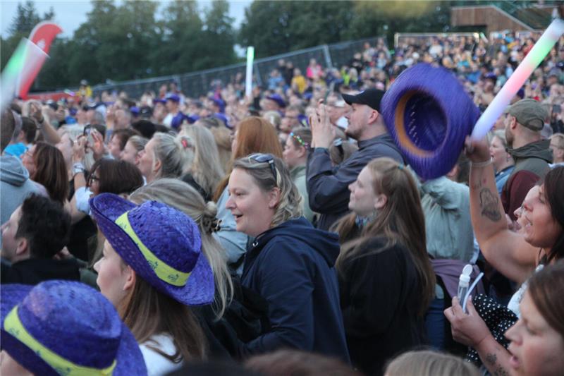 Bosse und Siggi beim zweiten Konzert des Yellow-Jockey-Festivals