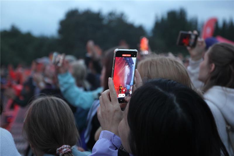 Bosse und Siggi beim zweiten Konzert des Yellow-Jockey-Festivals