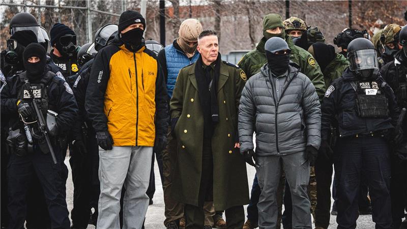 Bovino wurde vorgeworfen, mit seinem Auftreten bediene er Nazi-Ästhetik. (Archivbild)