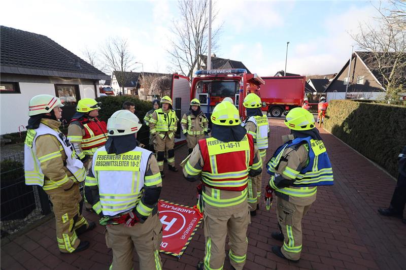 Brand in einem Einfamilienhaus in Ohlhof.