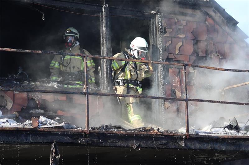 Brand in einem Einfamilienhaus in Ohlhof.