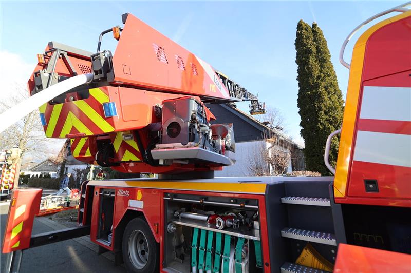 Brand in einem Einfamilienhaus in Ohlhof.