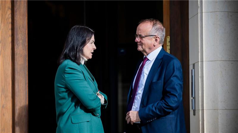 SPD Brandenburg sucht Neustart - Minister treten aus BSW aus Brandenburgs Gesundheitsministerin Britta Müller und Verkehrsminister Detlef Tabbert haben das BSW verlassen (Archivbild).